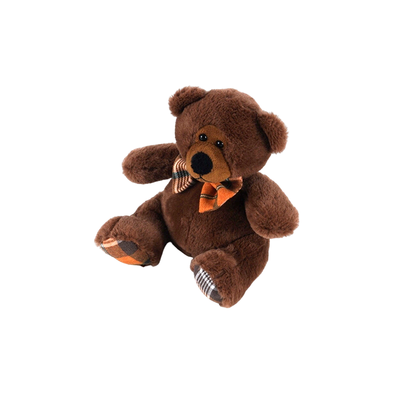 STA01314-3 Forest Kingdom Series Plush Toys (4 Standard Styles) – Elephant, Lion, Panda, Brown Bear