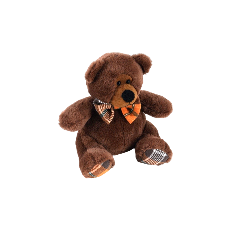 STA01314-3 Forest Kingdom Series Plush Toys (4 Standard Styles) – Elephant, Lion, Panda, Brown Bear