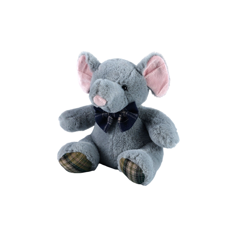 STA01314-3 Forest Kingdom Series Plush Toys (4 Standard Styles) – Elephant, Lion, Panda, Brown Bear