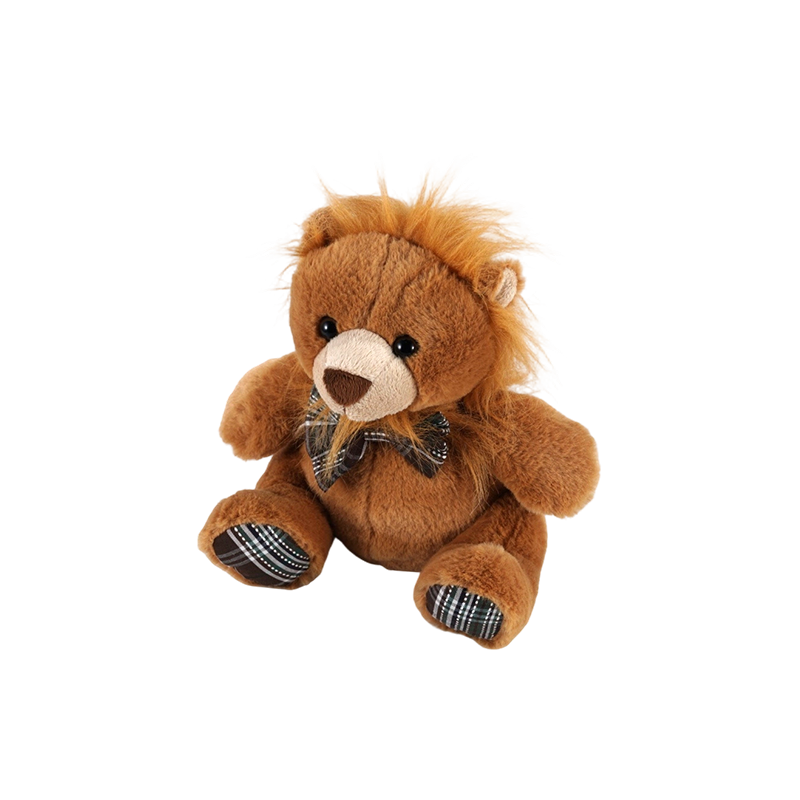 STA01314-3 Forest Kingdom Series Plush Toys (4 Standard Styles) – Elephant, Lion, Panda, Brown Bear