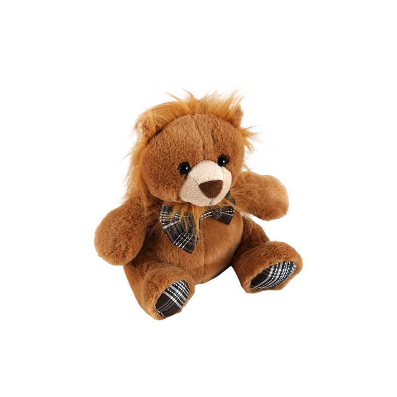 STA01314-3 Forest Kingdom Series Plush Toys (4 Standard Styles) – Elephant, Lion, Panda, Brown Bear