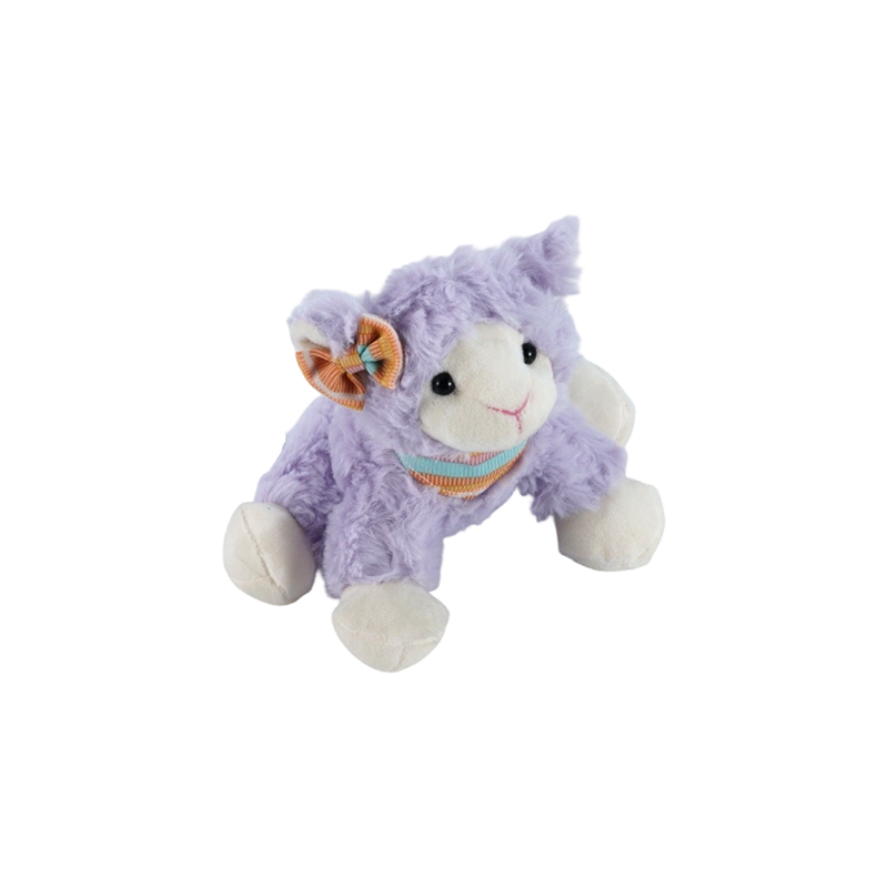 STA01205-2 Sitting-Pose Easter Lamb Plush Toy