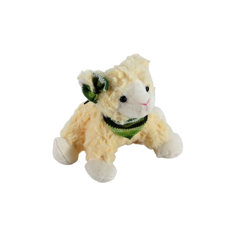 STA01205-2 Sitting-Pose Easter Lamb Plush Toy