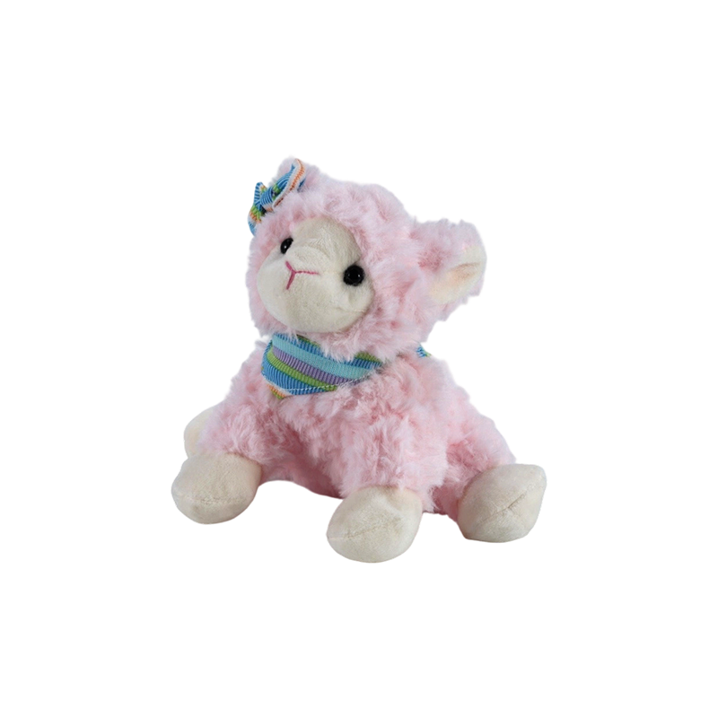STA01205-2 Sitting-Pose Easter Lamb Plush Toy