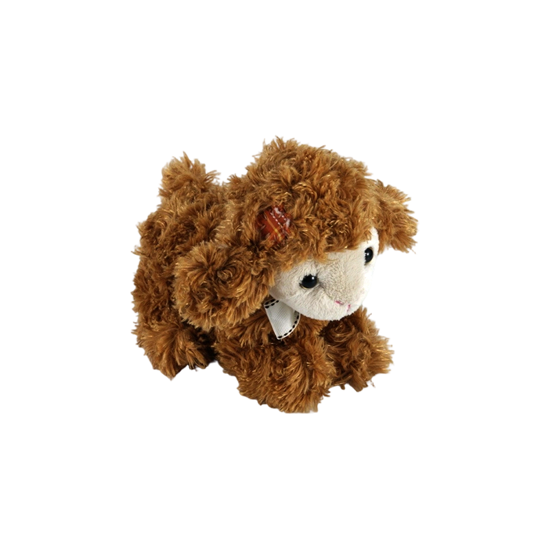STA01341 Three-Color Lying-Pose Lamb Plush Toy