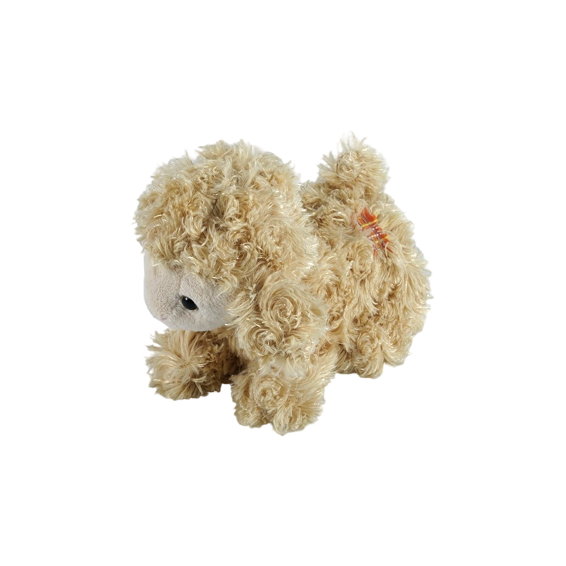 STA01341 Three-Color Lying-Pose Lamb Plush Toy