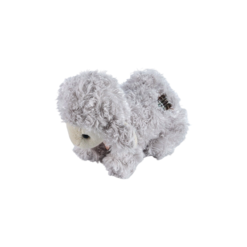 STA01341 Three-Color Lying-Pose Lamb Plush Toy