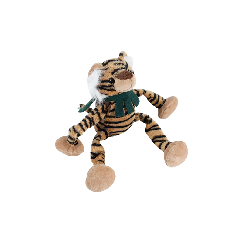 STA0876-1 Shaking Forest Six-Style Plush Toys – Leopard, Bear, Tiger, Lion, Monkey, Elephant