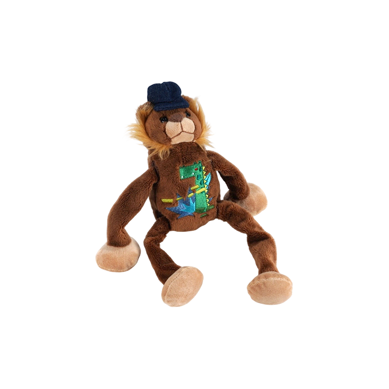 STA0876-1 Shaking Forest Six-Style Plush Toys – Leopard, Bear, Tiger, Lion, Monkey, Elephant
