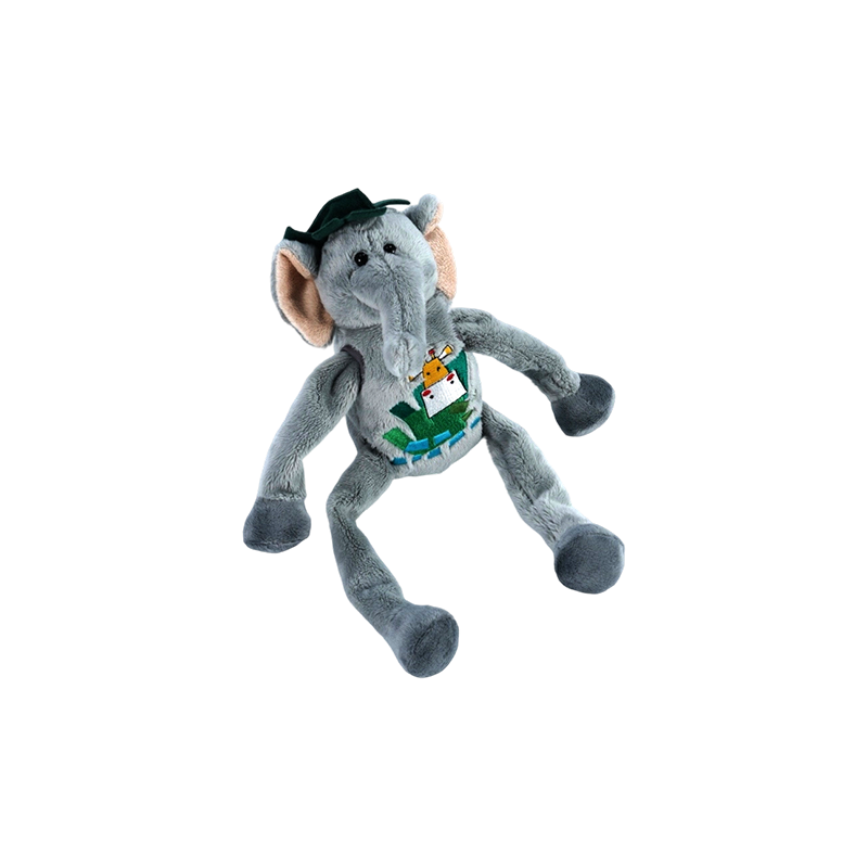 STA0876-1 Shaking Forest Six-Style Plush Toys – Leopard, Bear, Tiger, Lion, Monkey, Elephant