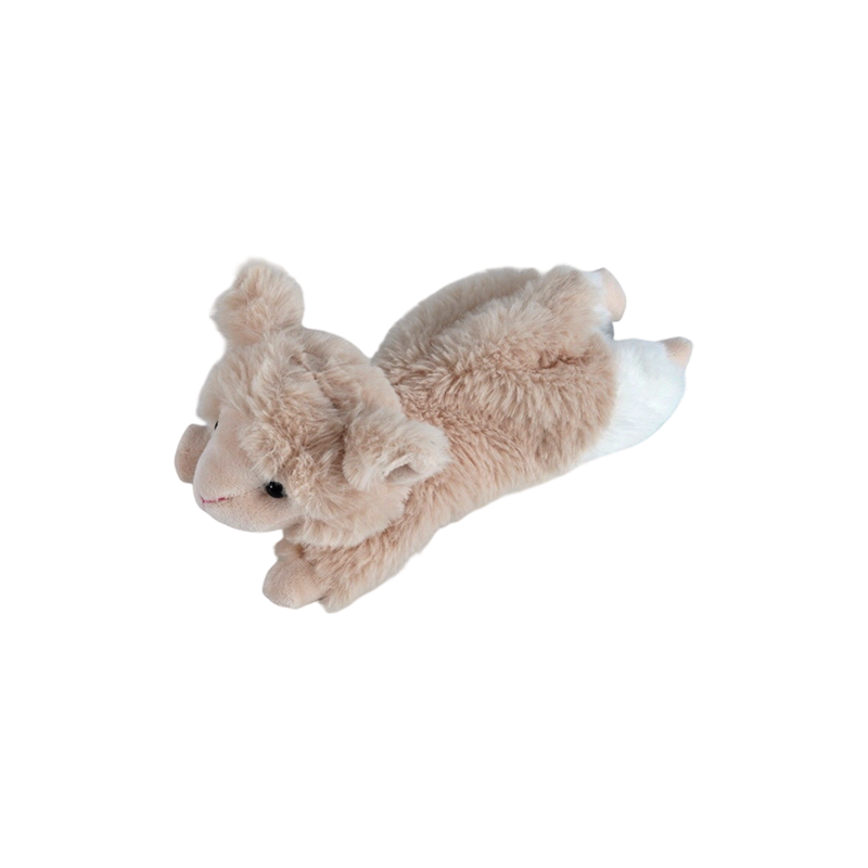 STA02030 Lying-Pose Soft Animal Series Plush Toys – Dog, Cat, Sheep, Rabbit