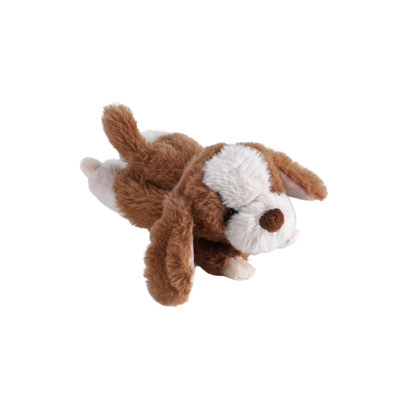 STA02030 Lying-Pose Soft Animal Series Plush Toys – Dog, Cat, Sheep, Rabbit