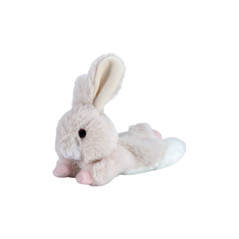 STA02030 Lying-Pose Soft Animal Series Plush Toys – Dog, Cat, Sheep, Rabbit