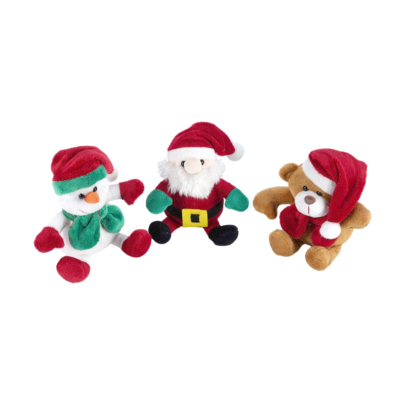 STA01177-2 Small Classic Christmas Plush Toy Trio
