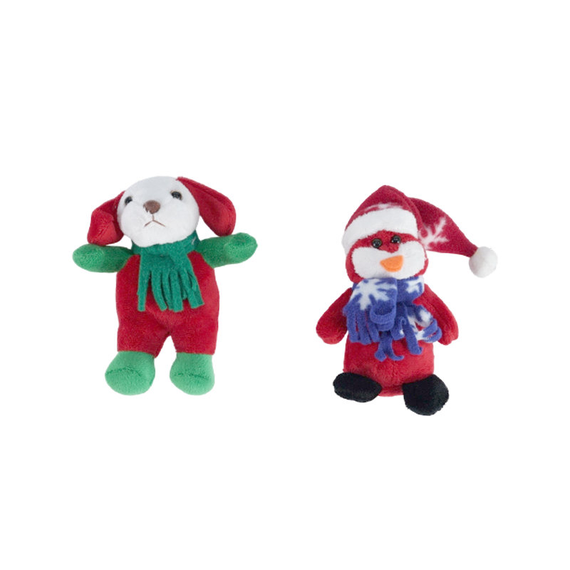 STA0051 Christmas Animal Plush Ornament Collection