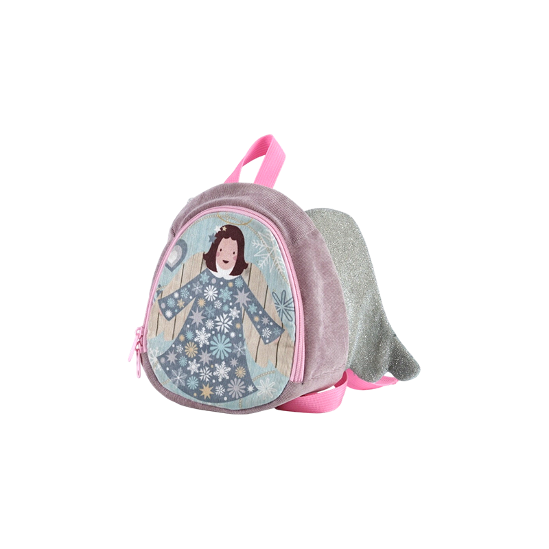 Angel Pattern Kids Backpack (Corduroy)