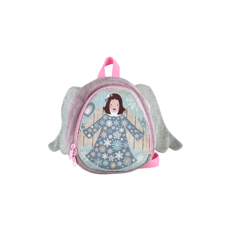 Angel Pattern Kids Backpack (Corduroy)
