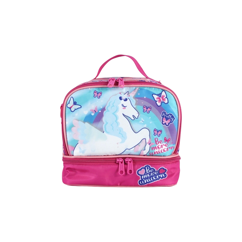 Oxford Fabric Unicorn Print Kids Lunch Bag