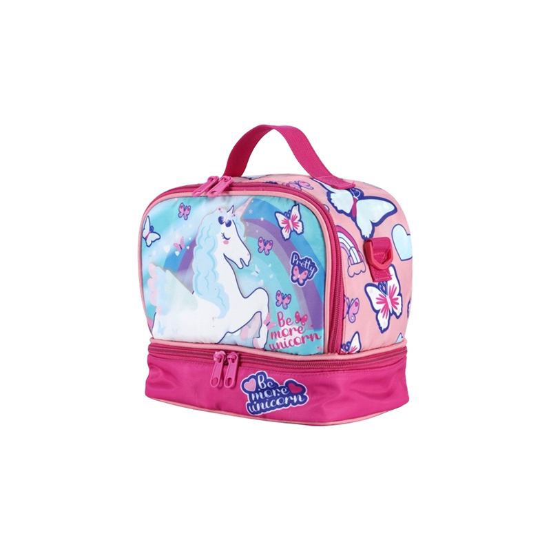 Oxford Fabric Unicorn Print Kids Lunch Bag