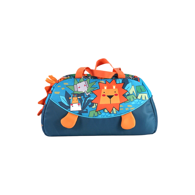 Oxford Fabric Cartoon Animal Print Kids Travel Bag