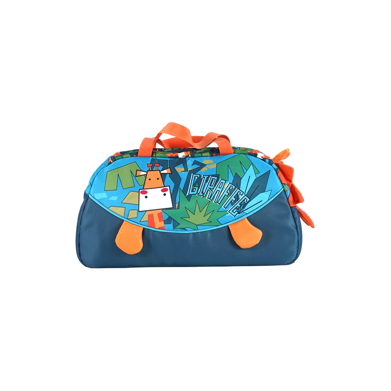 Oxford Fabric Cartoon Animal Print Kids Travel Bag