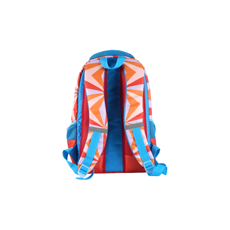 Oxford Fabric Leopard Print Ergonomic Kids Backpack