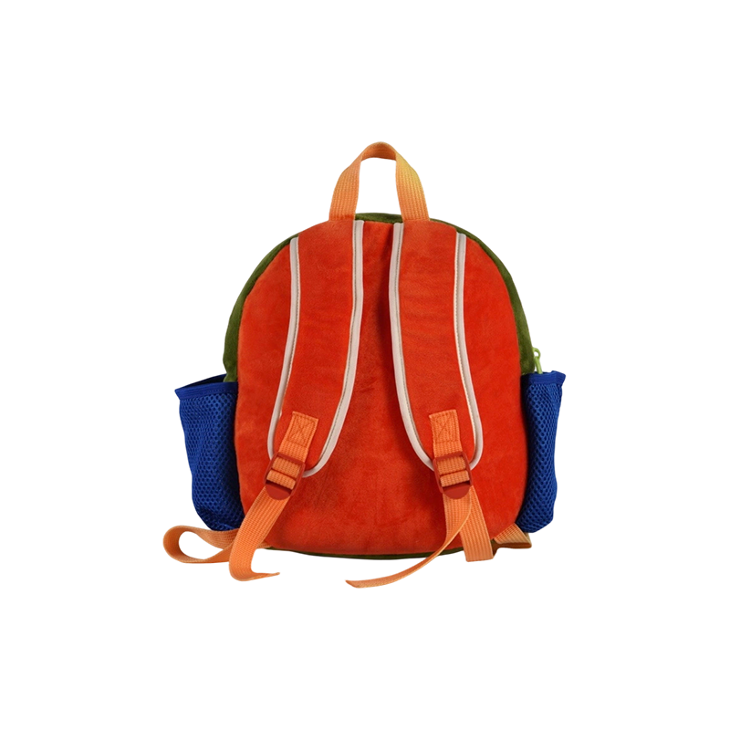 Bird pattern Plush Fabric Kids Backpack (Super Soft)