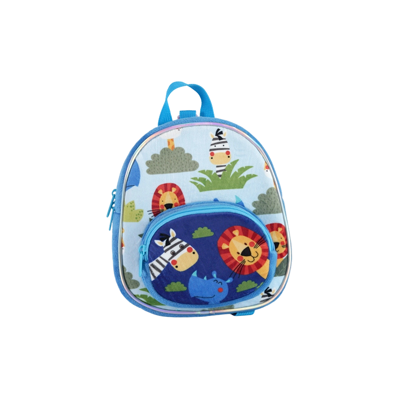 Forest Animal Print Kids Backpack