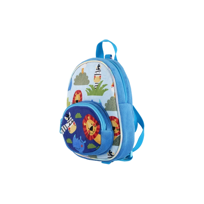Forest Animal Print Kids Backpack