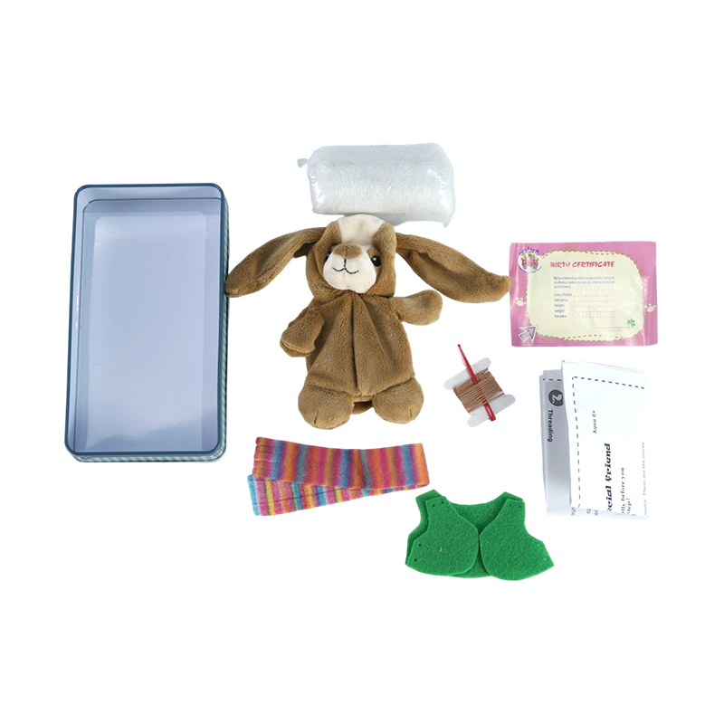 Brown Long Ear Puppy DIY Plush Toy Making Kit