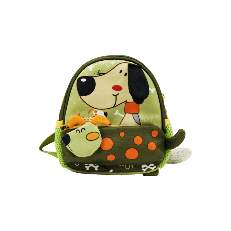 Oxford Fabric 3D Mini Cartoon Print Kids Backpack