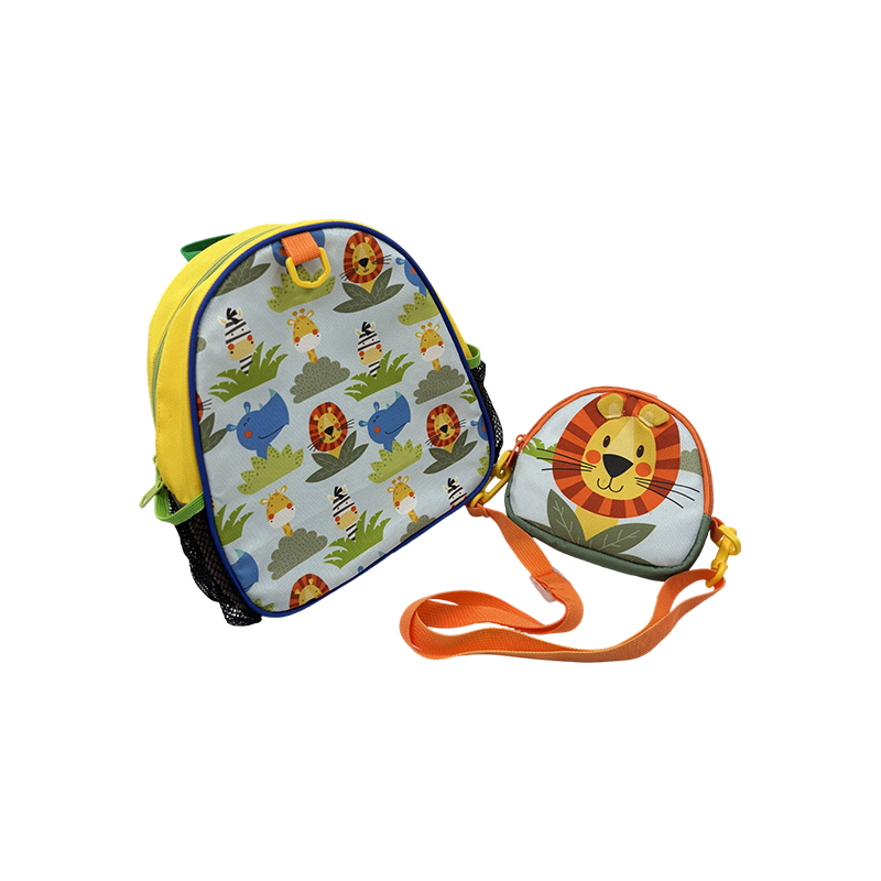 Cute Lion 2-in-1 Multi-functional Toddler Backpack